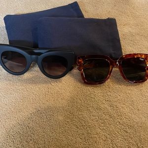 Quay and Lespecs sunglasses